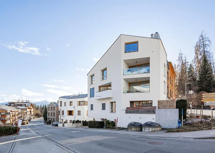 Bequemes zentrales Apartment&Terrasse Flims